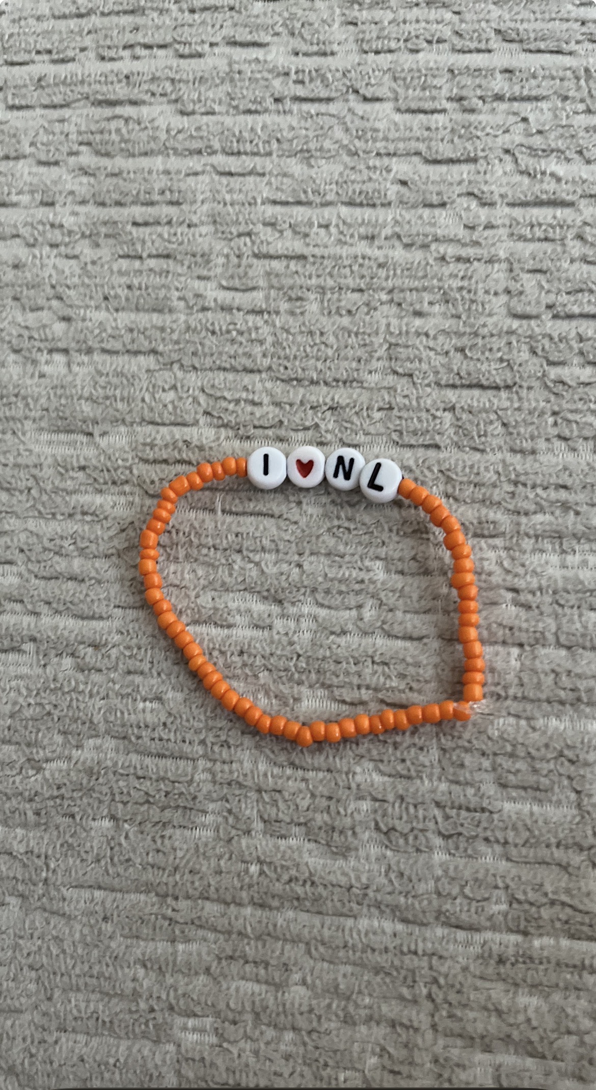 (🧡WK collectie⚽️) armband I❤️NL